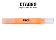 मेकअप के लिए कैप के साथ त्वचा मार्कर पेन के लिए प्लास्टिक टैटू सहायक उपकरण जादू इरेज़र