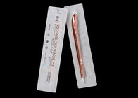 शैंपेन डिस्पोजेबल भौं टैटू पेन 3.5 सीएम लंबाई हल्के वजन
