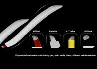 3 डी भौं Microblading 11.5 सेमी लंबाई के लिए सफेद स्थायी मेकअप उपकरण