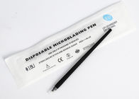 एबीएस प्लास्टिक मैट कवर के साथ नामी ब्लैक 0.16 मिमी 18 यू माइक्रोब्लैडिंग स्थायी मेकअप पेन