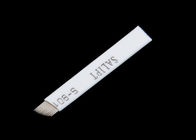 Lushcolor व्हाइट माइक्रोब्लडिंग फ्लेक्स ब्लेड नीडल्स विथ आइब्रो मैनुअल टैटू पेन