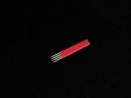 Manual Semi Permanent Makeup Tools #12 Round Red Shade Blade For Eyebrows