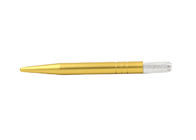 पीला स्थायी मेकअप उपकरण Microblading लाइट वजन भौं पेन