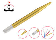 पीला स्थायी मेकअप उपकरण Microblading लाइट वजन भौं पेन