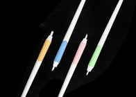 Lushcolor चार रंग मैनुअल माइक्रोब्लडिंग पेन प्लास्टिक / स्टेनलेस स्टेल सीई एफडीए एमएसडीएस