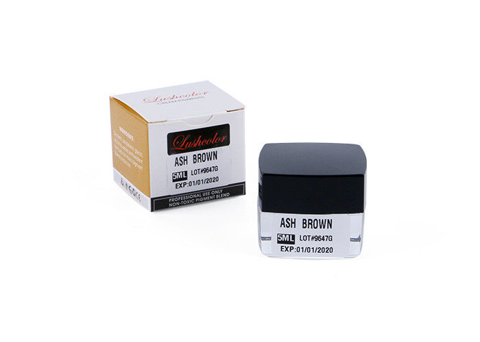 Original Eyebrow Microblading Colors Ink ASH Brown Cream Permanent Cosmetic Pigments