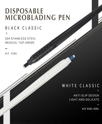 स्पंज के साथ ठीक 0.16 मिमी ब्लेड नामी डिस्पोजेबल माइक्रोब्लैडिंग पेन